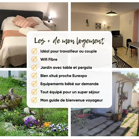 Garden And Serenity, Near Eurexpo And Groupamastadium Saint-Priest (Rhone)